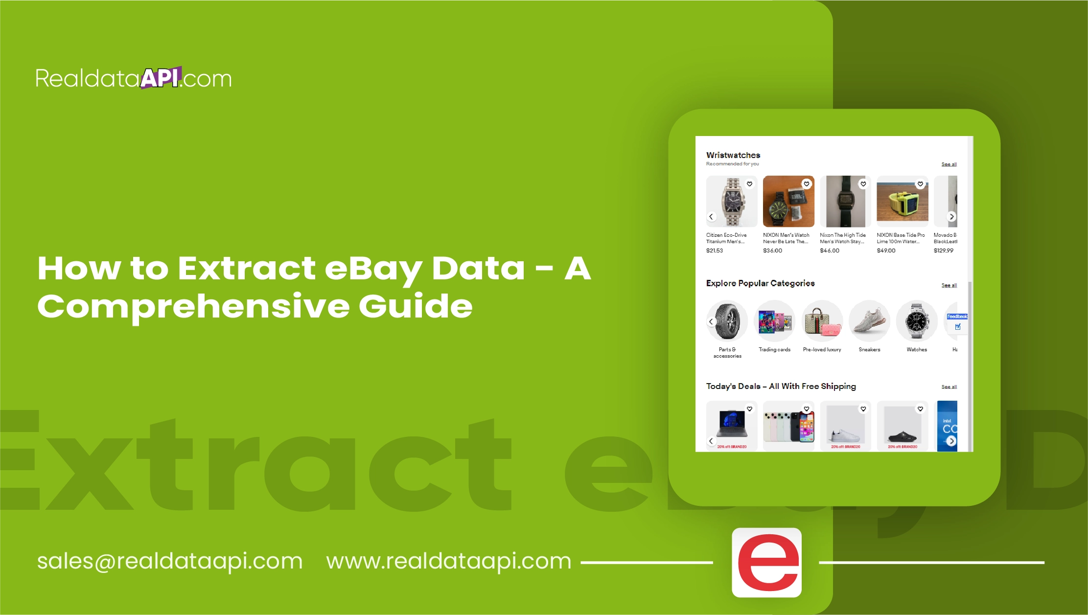 Extract Ebay Product Data A Detailed Guide